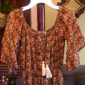 Small Earthbound Flowy Boho Dress